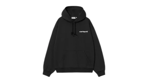 Carhartt WIP Hooded Caps Sweat Black